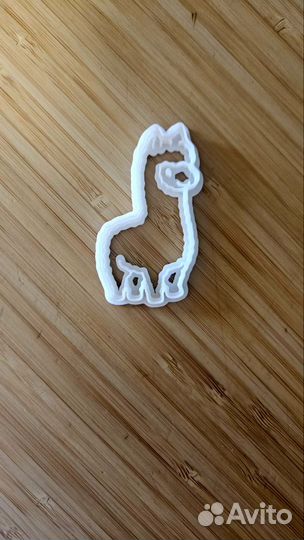 Форма для печенья. Вырубка для пряников альпака