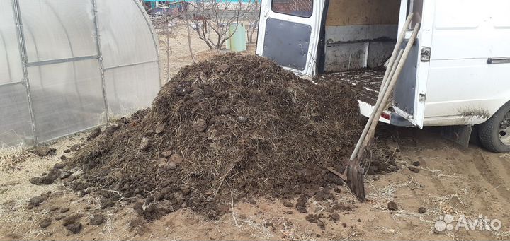 Навоз крс, перегной в мешках