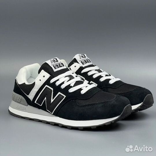 Мужские кроссовки New Balance 574 Black