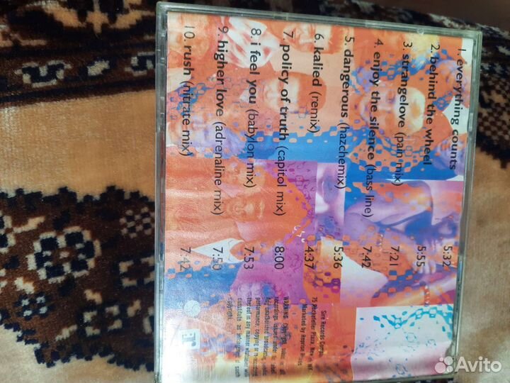 Cd диск depeche mode.danse techno remixes