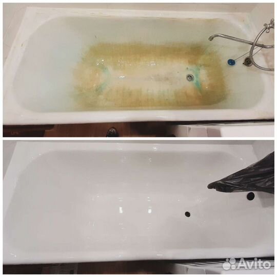 Эмалировка, восстановление покрытия ванн