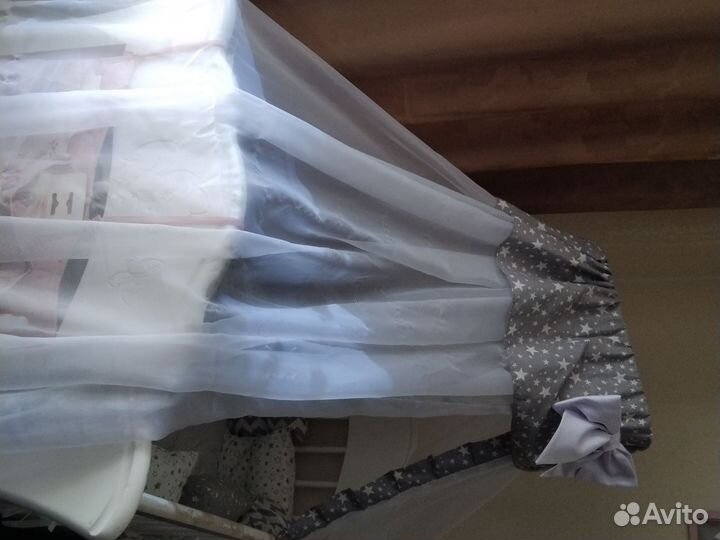 Балдахин с держателем и бортики