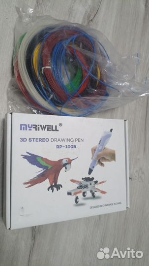 3d ручка + 10 метро пластика