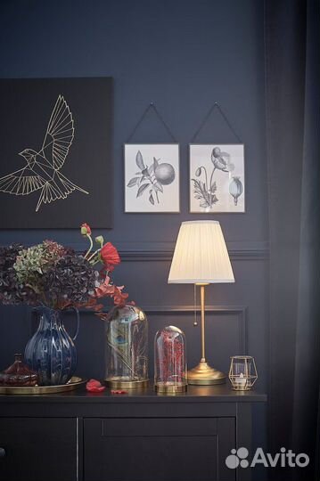 Пара настольных ламп IKEA arstid (новые)