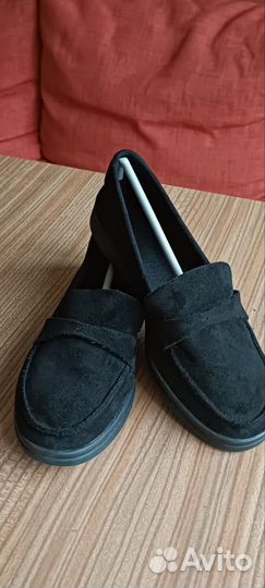 Лоферы женские замшевые 37 размер