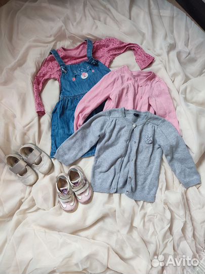 Пакет одежды для девочки 86 92 Mothercare