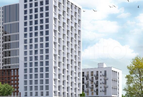 3-к. квартира, 51,7 м², 17/20 эт.