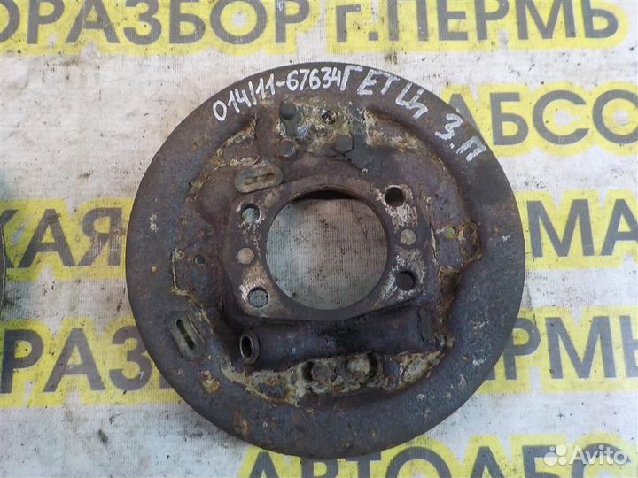 Щит опорный задний правый Hyundai Getz 2002-2011