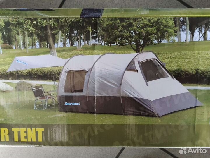 Палатка 6 местная с тентом