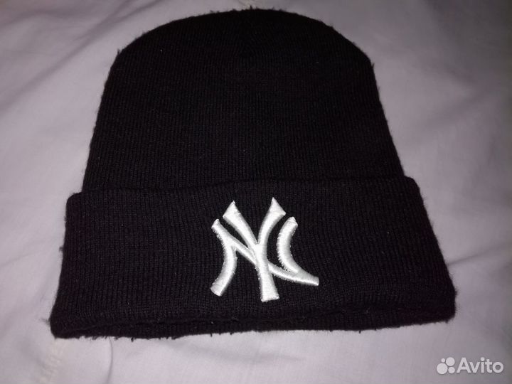 Зимняя шапка New York Yankees
