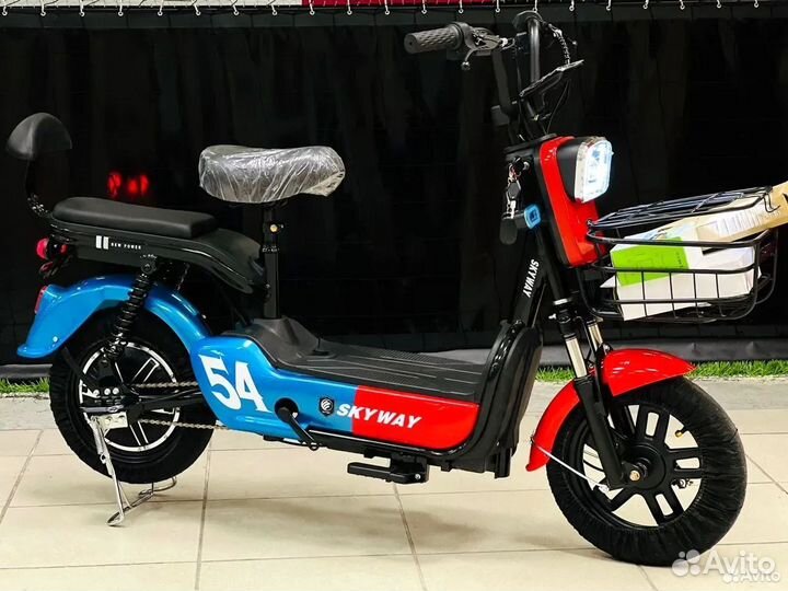 Электроскутер новый SKY WAY 54