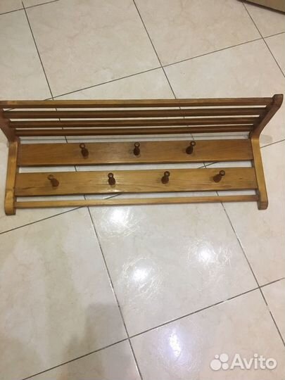 Вешалка деревянная СССР