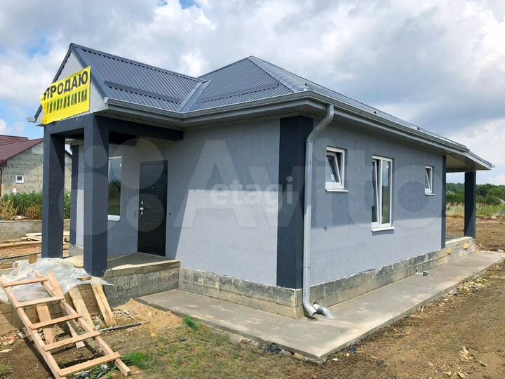 Дом 55 м² на участке 7,5 сот.