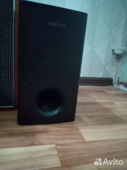 Домашний кинотеатр bbk плюс колонки, саб Samsung