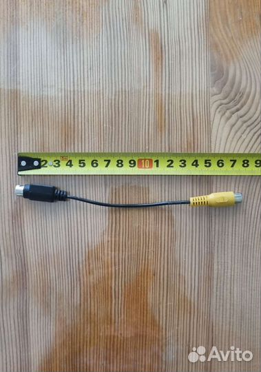 Кабель переходник Mini-DIN 7 Pin - S-Video