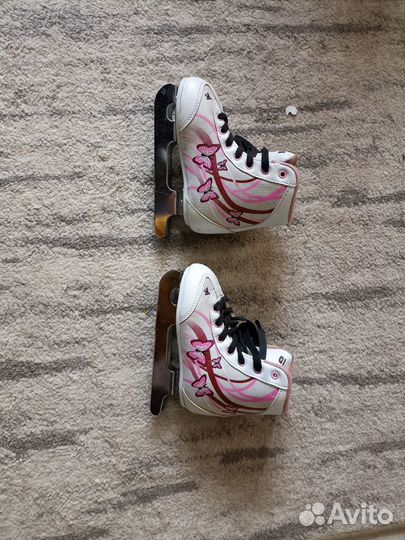 Коньки детские, двухполозные