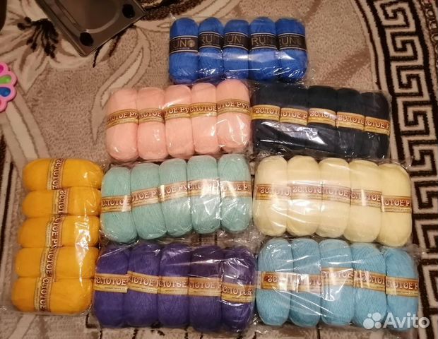 Шерсть, пряжа для вязания Россия