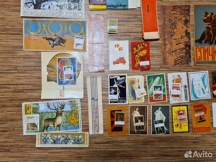 Спичечные этикетки на выбор