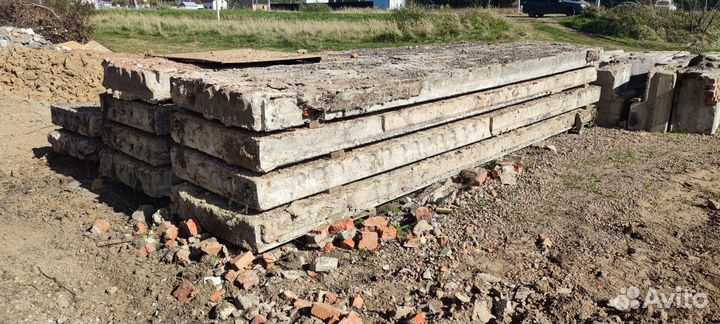 Плиты перекрытия Б/у