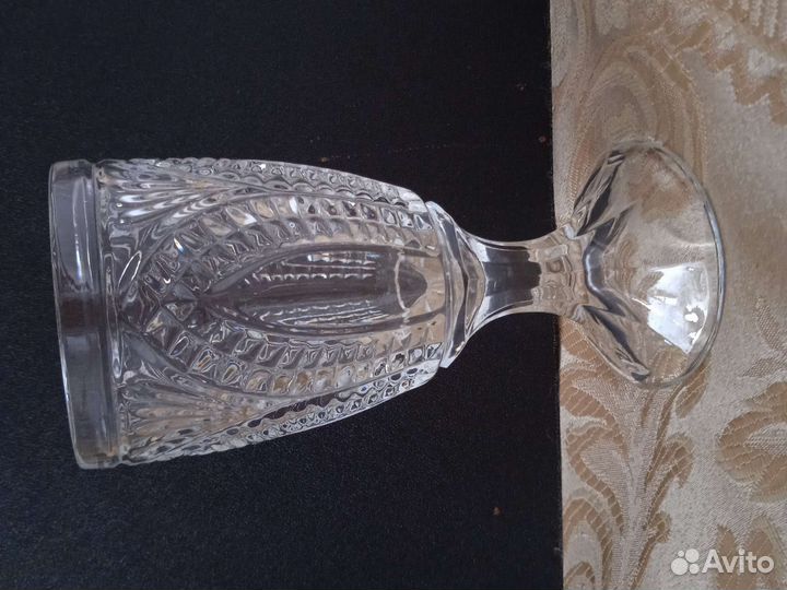 Бокал-кубок. Хрустальное стекло