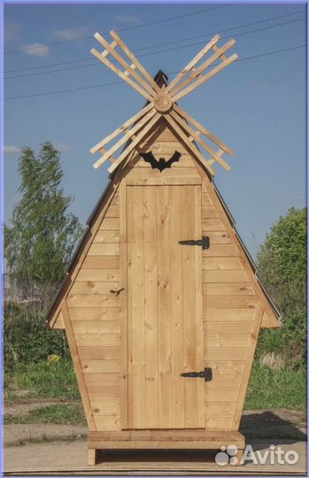 Уличный туалет домик с установкой UDT