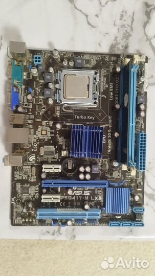 Комплект материнская плата сокет 775 ddr3