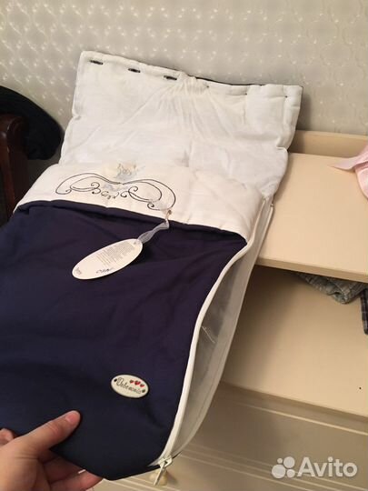 Конверт на выписку весна-лето 2 в 1 Турция