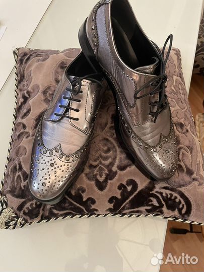 Ботинки женские Pazolini 38 серебро