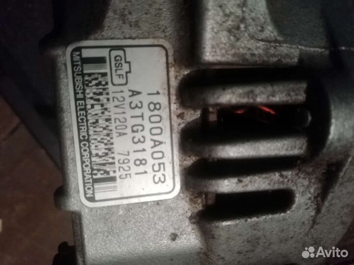 1800А053 генератор мицубиши лансер 10