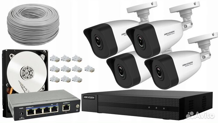 Комплекты видеонаблюдения