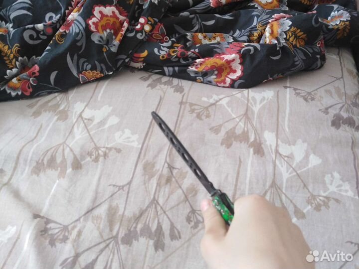 Тренировочный нож бабочка