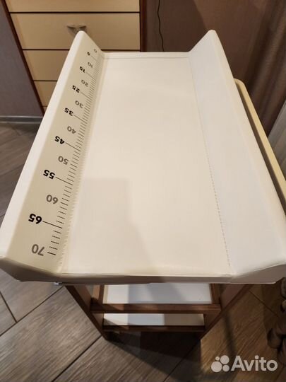 Пеленальный комод с ванной Happy Baby