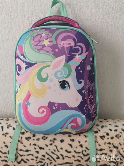 Рюкзак школьный для девочки 1-4 класс в хорошем