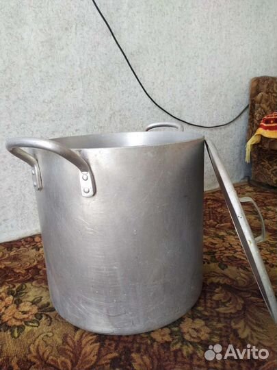 Кастрюля алюминиевая 30 литров