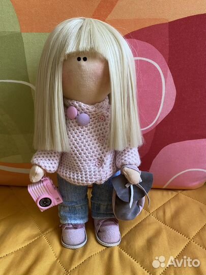 Интерьерная кукла ручной работы