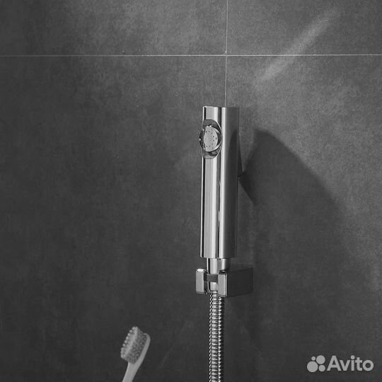 Смеситель для раковины с гигиеническим душем Shevanik S8271, хром