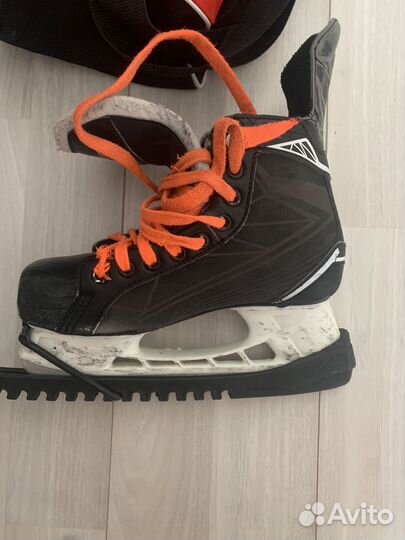 Коньки хоккейные bauer 39 размер