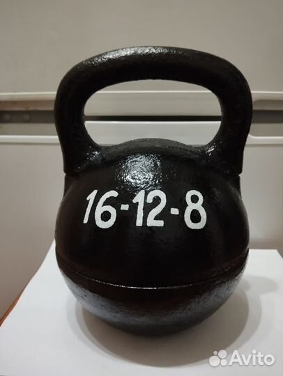 Гиря разборная СССР 8-12-16