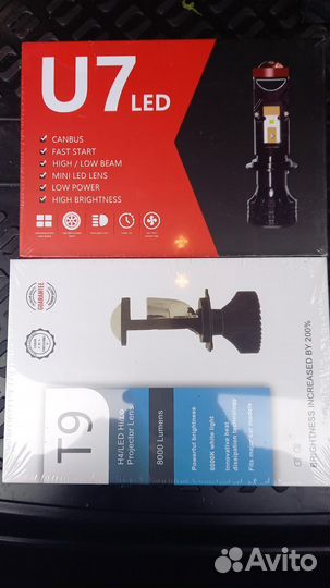 Лед лампы с линзами