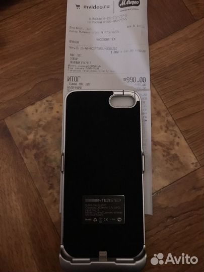 Чехол-аккумулятор новый