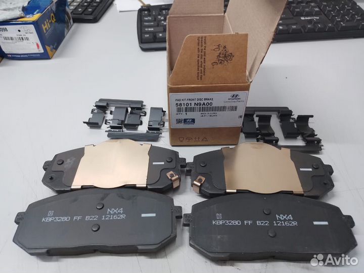 Колодки передние Tucson NX4. Оригинал. Новые