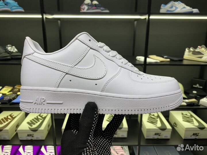 Кроссовки Nike Air Force 1 Low White Fresh Premium