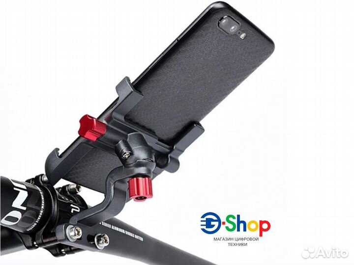 Держатель смартфона на байк металл