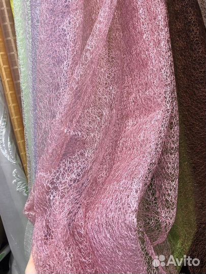 Тюль паутинка, готовые комплекты