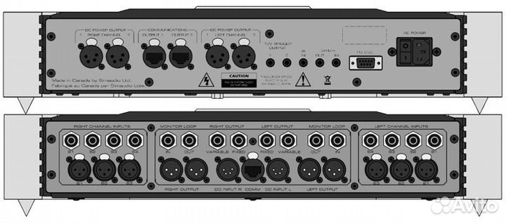 Предусилитель Sim Audio moon 850P RS Silver\Red Di