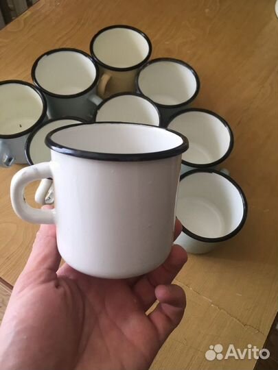 Эмалированная кружка СССР