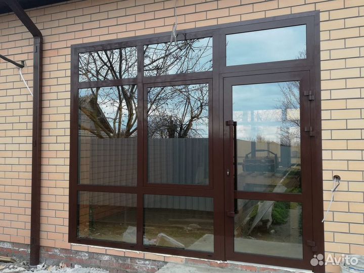 Алюминиевые окна под ключ