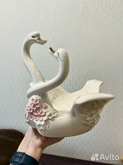 Ваза «два лебедя»