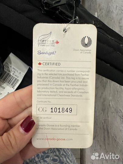 Парка мужская canada goose