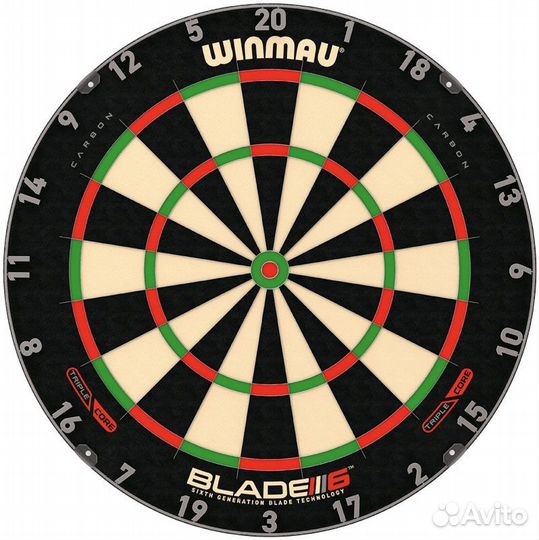 Мишень для игры в дартс Winmau Blade 6 Triple Core